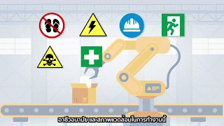 สัญลักษณ์และเครื่องหมายเกี่ยวกับความปลอดภัยในการทำงาน